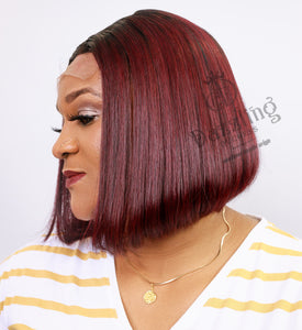 KAYCEE 10" Col: Dark burgundy